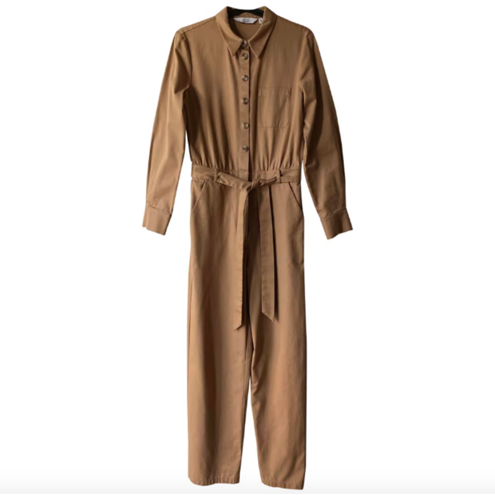 & Other Stories Camel Jumpsuit